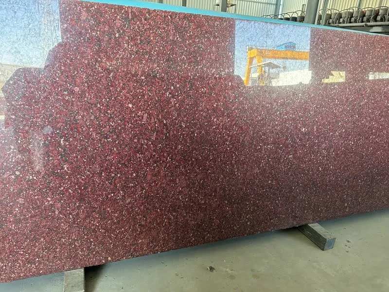 Gem Red Granite Slab